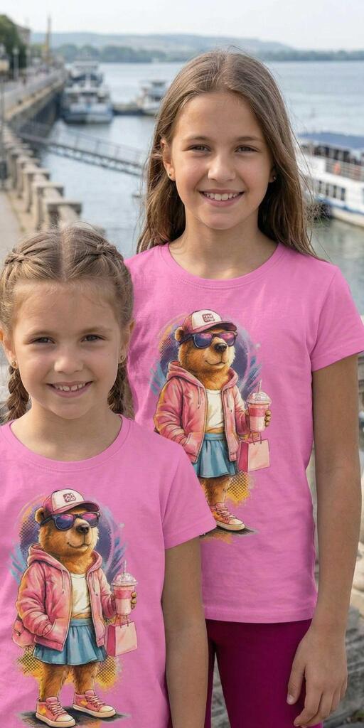 Тениска Капибара в розово