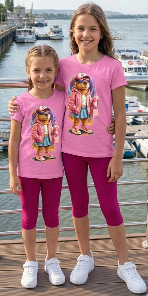 Комбинация 2 части (т/к) Капибара в розово