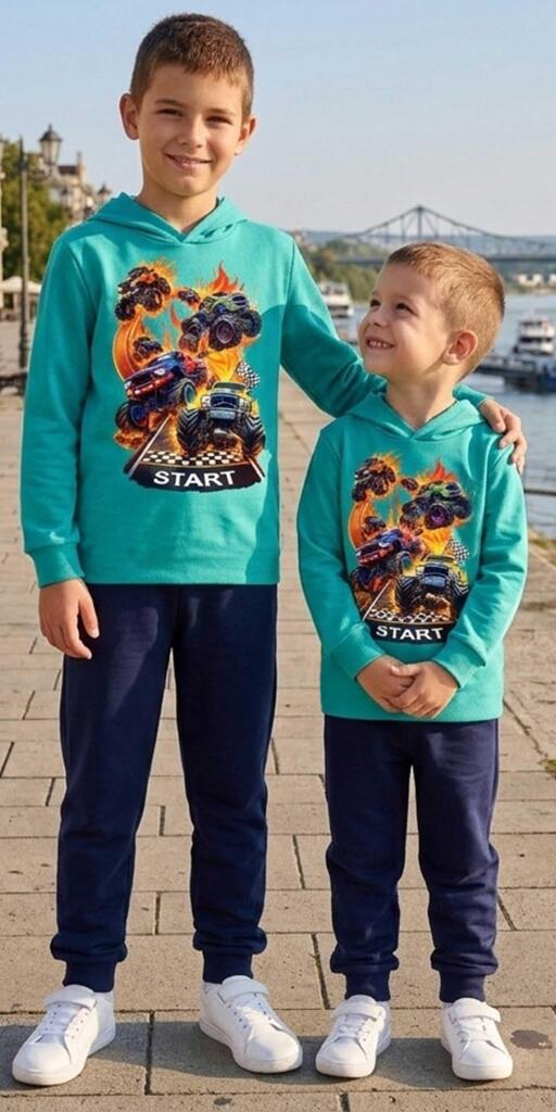 Комплект тънък 2 части (бл.к./д.) Monster Race START