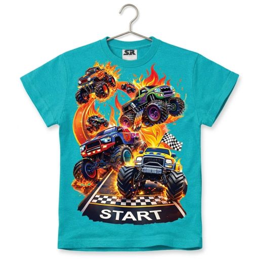 Тениска с каратист Monster Race START