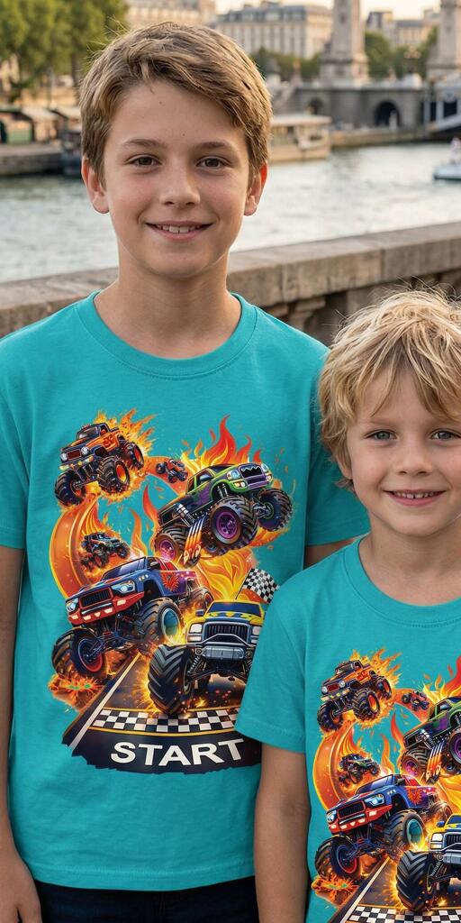 Тениска с каратист Monster Race START