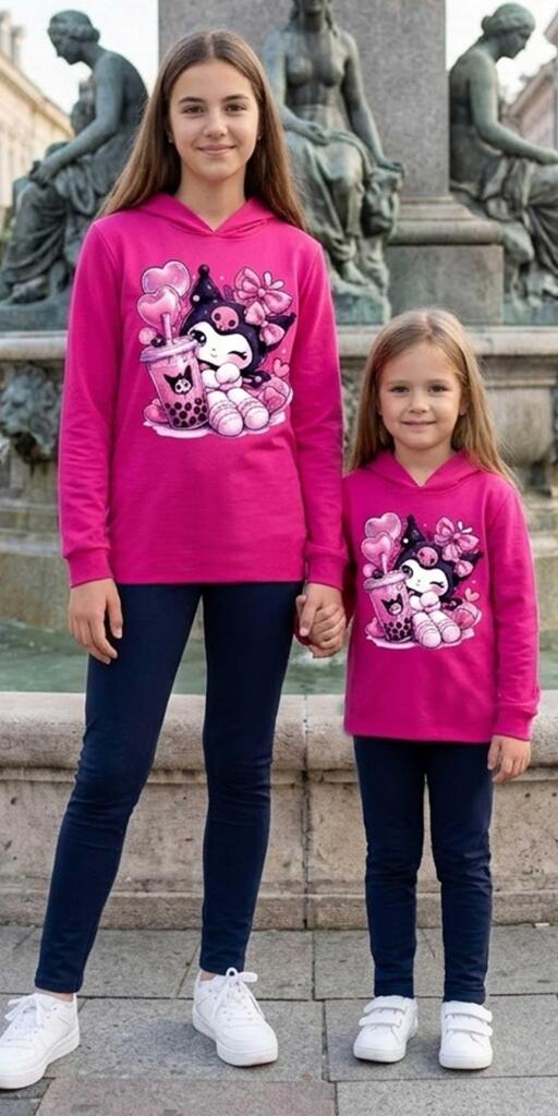 Комплект тънък 2 части (бл.к./к.) Куроми в циклама