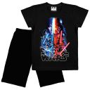 Детски комплект Star Wars черна тениска и черни бермуди