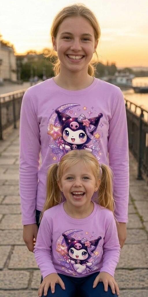 Блуза тънка Куроми виолетово