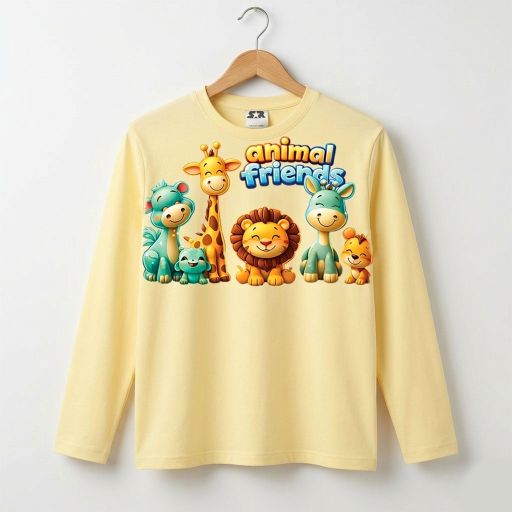 Детска блуза с дълъг ръкав Animal Friends