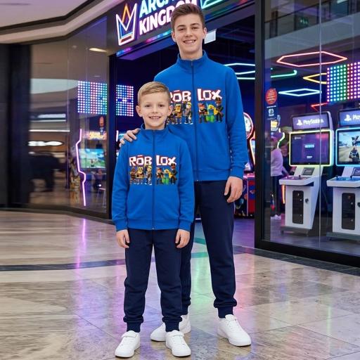 Комплект плътен 2 части (с/д) ROBLOX в тъмносиньо