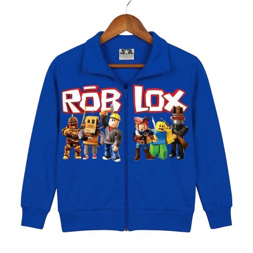 Суичър плътен ROBLOX в тъмносиньо