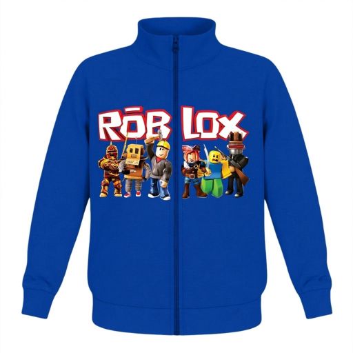 Суичър плътен ROBLOX в тъмносиньо