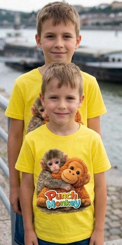 Тениска с Маймунката Пънч