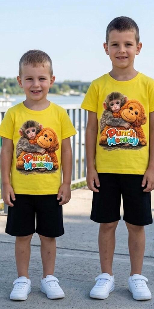 Комбинация 2 части (т/б) Маймунката Пънч