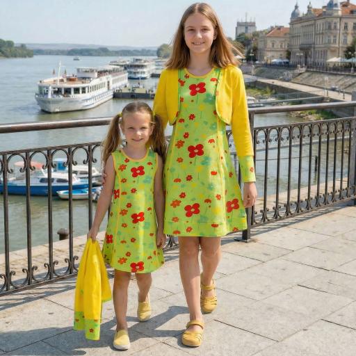 Рокля с болеро в резеда с цветя