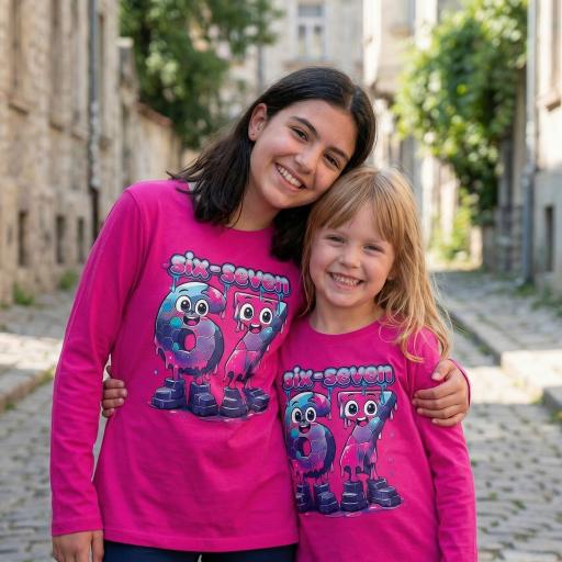 Блуза тънка SIX SEVEN в циклама