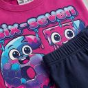 Комплект тънък 2 части (б/к) SIX SEVEN в циклама