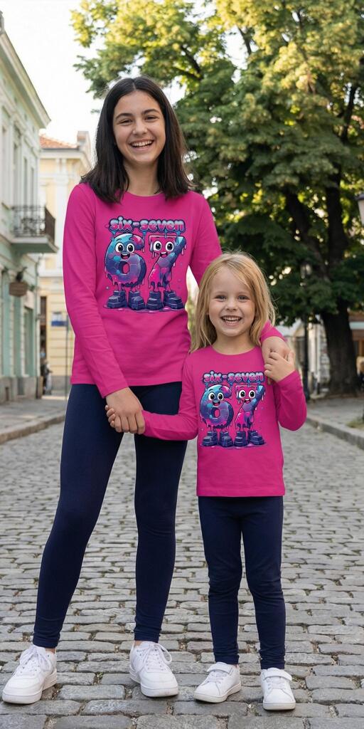 Комплект тънък 2 части (б/к) SIX SEVEN в циклама