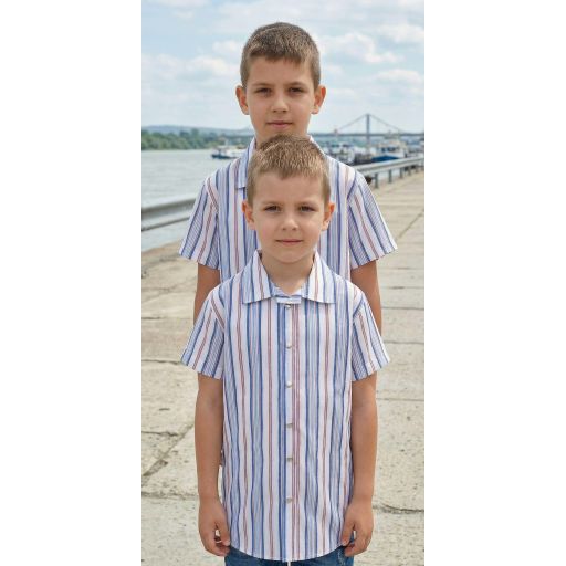 Риза спортно-елегантна райе 7