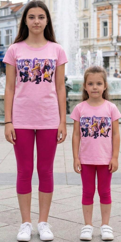 Комбинация 2 части (т/к) Кей Поп в розово