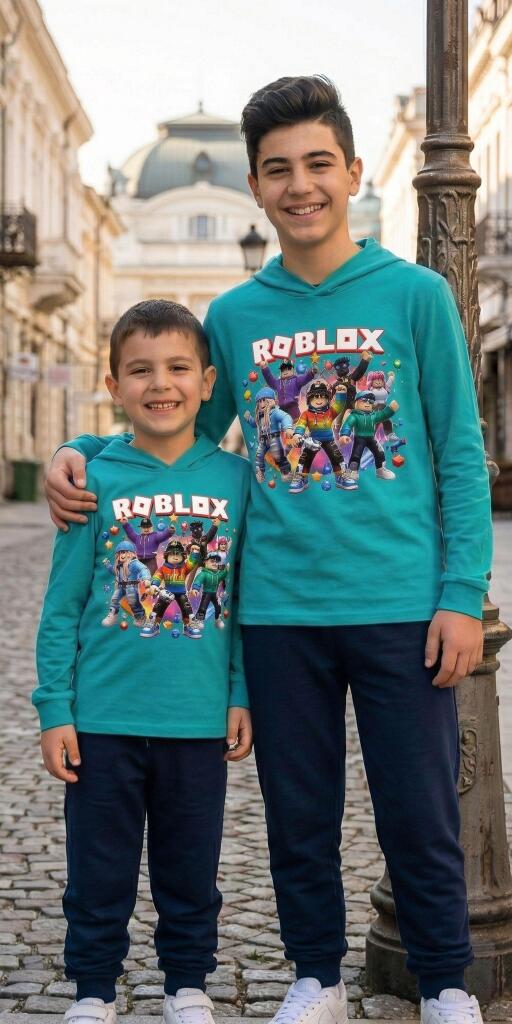 Комплект тънък 2 части (бл.к./д.) Roblox