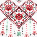 Тениска с фолклорни български мотиви в бяло 6