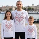 Блуза тънка с фолклорни български мотиви в бяло 6