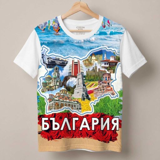 Тениска България 1 (диг. печат)