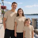 Тениска едноцветна в бежово