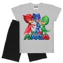 Комбинация 2 части (т/б) PJ Masks в сиво