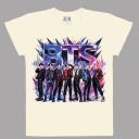Модерна детска тениска BTS за момичета и момчета