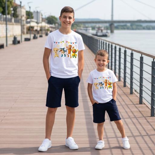Комбинация 2 части (т/б) Италиан браинрот в бяло