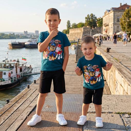Комбинация 2 части (т/б) Пес Патрул петрол