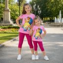 Комбинация 2 части (т/к) Красавицата и Звяра бледо розово