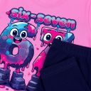 Комплект тениска и клин Six-Seven в розово