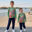 Комплект 2 части (б/д) Пепа прасето в зелено
