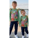 Комплект 2 части (б/д) Пепа прасето в зелено
