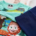 Комплект 2 части (б/к) Маша и Мечока в мента