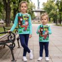 Комплект 2 части (б/к) Маша и Мечока в мента