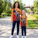 Комплект 2 части (б/к)  Калинката в оранжево