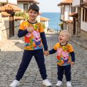 Комплект 2 части (б/д) Пепа прасето в оранжево
