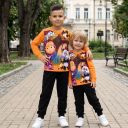 Комплект 2 части (б/д) Маша и Мечока в оранжево