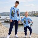 Троен детски комплект Fortnite – суичър, блуза и долнище
