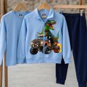 Комплект плътен 3 части (с/б/д) Хот Уилс ( Monster Trucks)