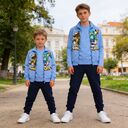 Комплект плътен 3 части (с/б/д) Майнкрафт