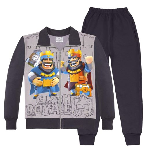 Комплект 2 части (с/д) Clash Royale в сиво