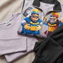 Комплект 3 части (б/е/д) Clash Royale в сиво