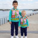 Комплект 2 части (с/д) Пепа прасето в мента