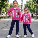 Комплект Gabby’s Dollhouse – горнище в циклама с тъмен панталон.