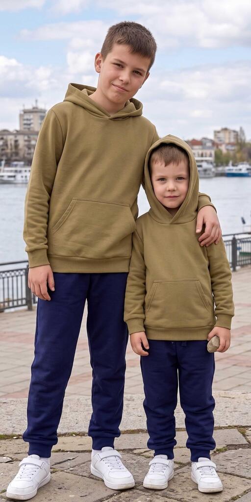 Комплект плътен 2 части (х/д) в хаки