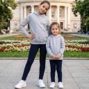 Комплект плътен 2 части (б.к/к.) в сиво