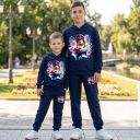 Комплект плътен 2 части (б.к/д) ROBLOX в тъмносиньо