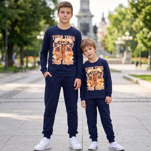 Комплект тънък 2 части (б/д) Тунг Тунг Тунг Сахур