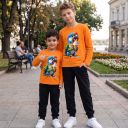 Комплект 2 части (б/д) Папагал в оранжево